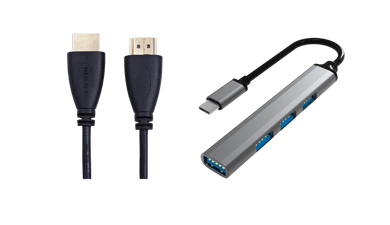 Kabler, Adaptere og USB Hubs