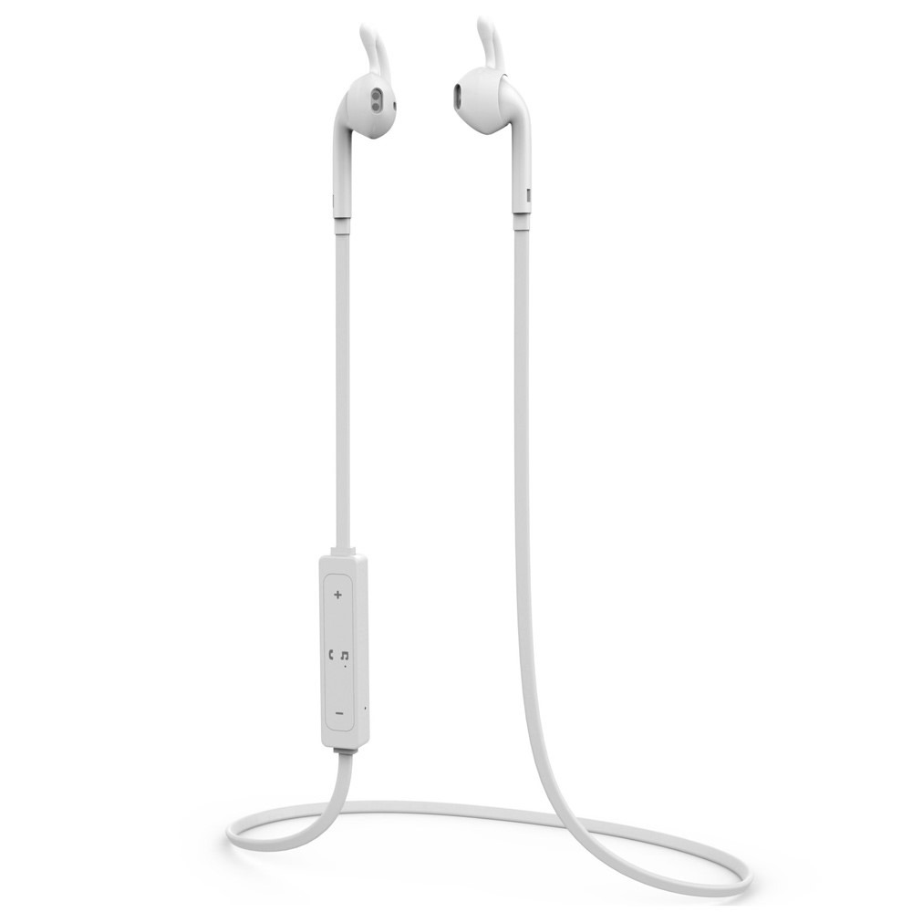 Trådløst iPhone & mobil Headset - Bluetooth 4.1 i Hvid