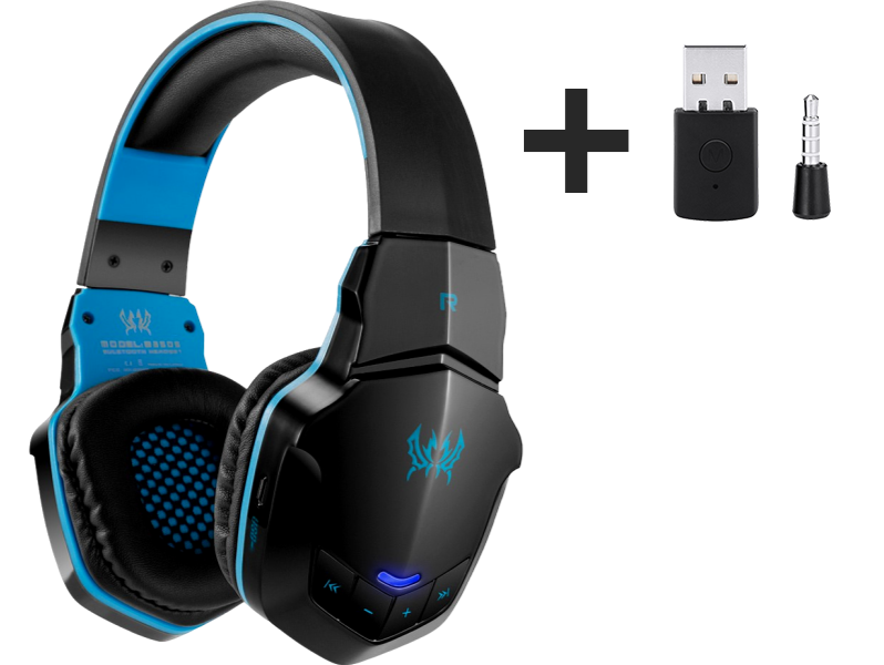 Blåt Hydra G50 PS4 Bluetooth Headset