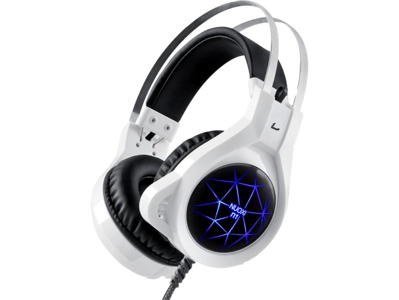 N1 Gaming Headset med Led-lys til PC