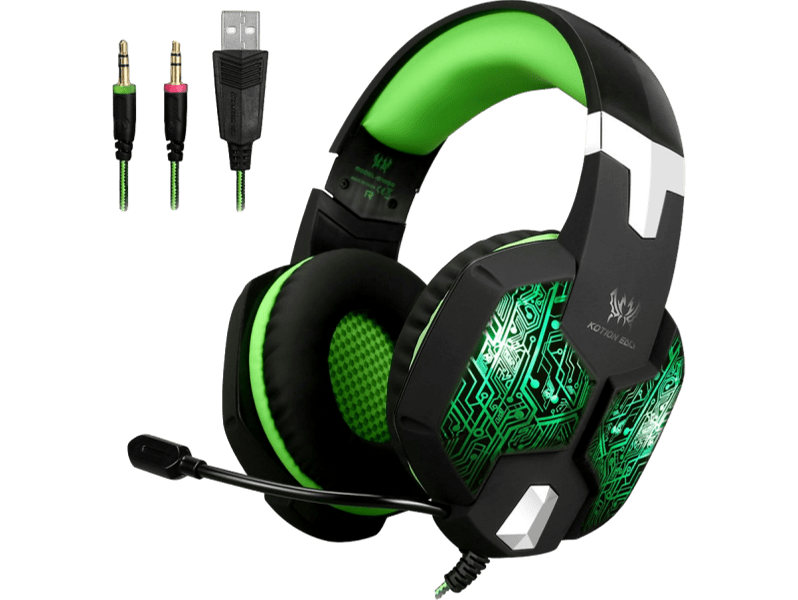 Hydra Gaming Headset til PC, Mac, PS4, Xbox, Nintendo Switch & Lite