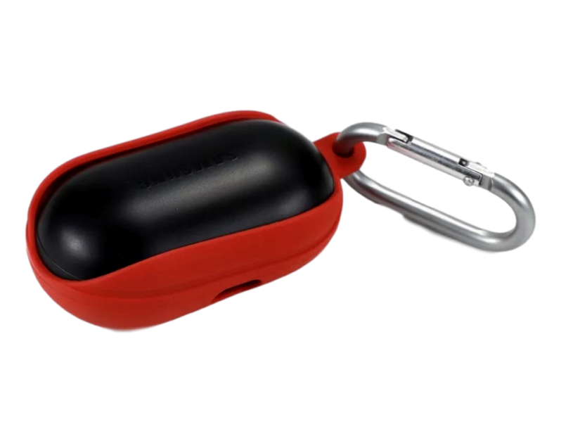 Silicone Etui Til Samsung Galaxy Buds / Buds+-Rød Samsung Galaxy Buds (2019)