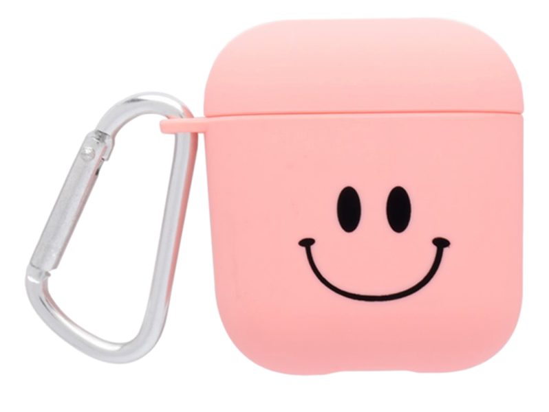 SMILE Cover til AirPods Series 1/2-Pink