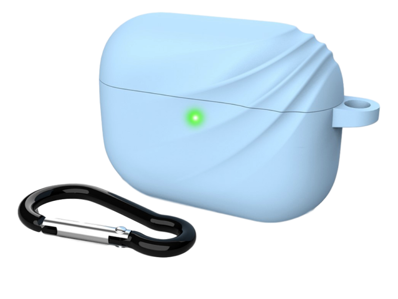Evermart Wave Cover Til Airpods Pro-Lyseblå Airpods Pro