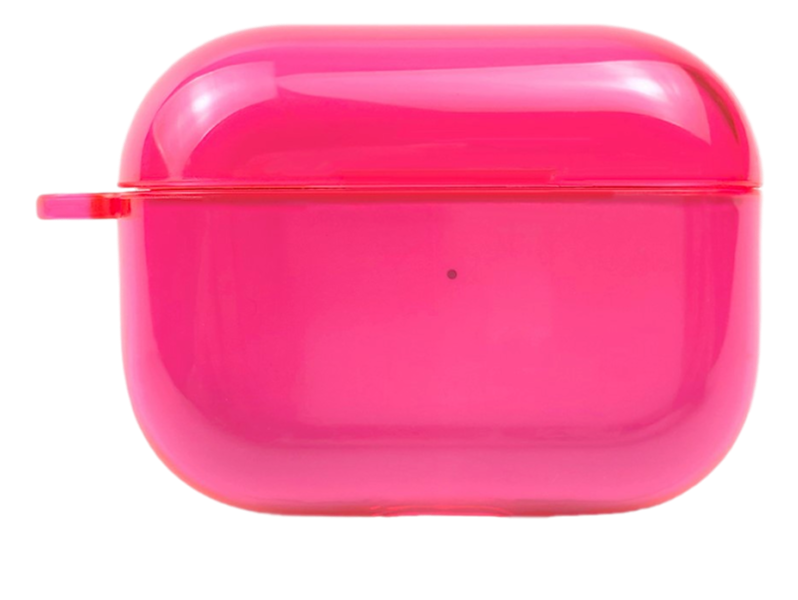 Gennemsigtigt TPU Cover til AirPods Pro -Pink