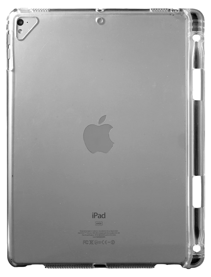 Transparent TPU Cover til iPad Air 2 (A1566, A1567)
