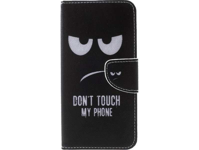 Don't Touch My Phone Flip Cover til iPhone XS Max