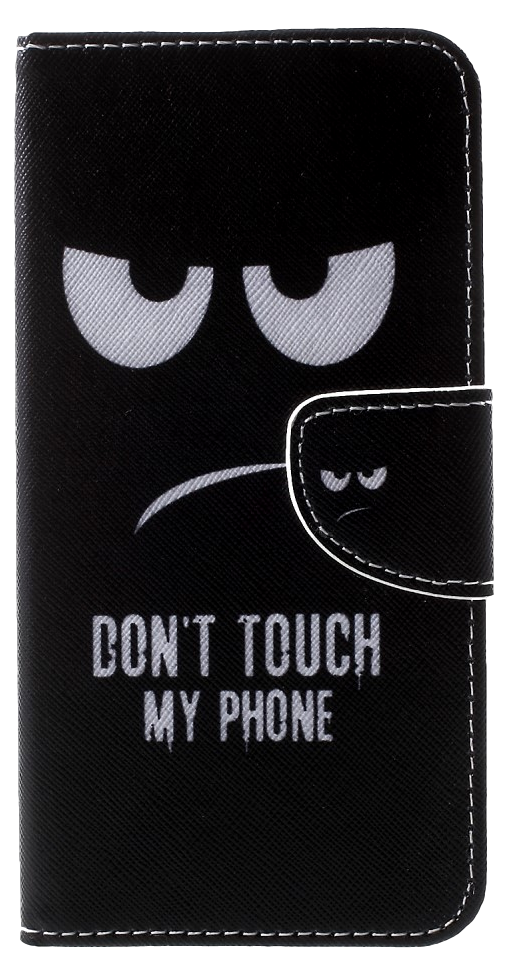 Don't Touch My Phone Flip Cover til iPhone XS Max