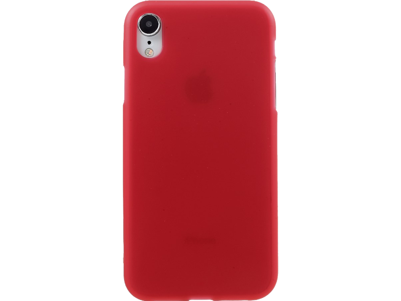 Matte TPU Cover til iPhone XR-Rød