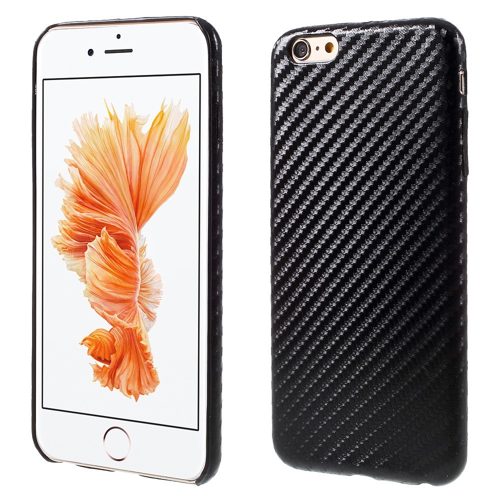 Evermart Carbon Fiber Cover Til Iphone 6 Plus Og 6S Plus Iphone