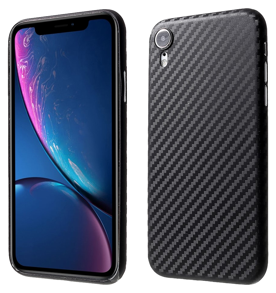 Carbon Fiber Cover til iPhone XR