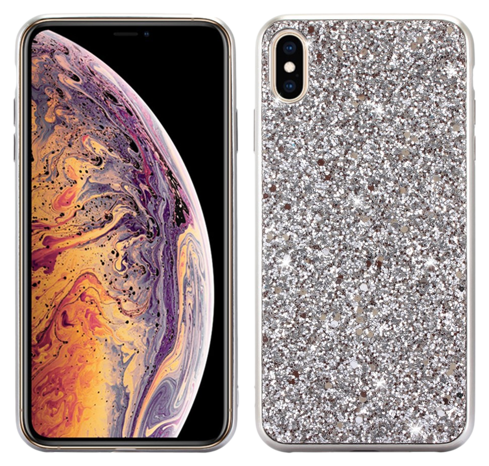 Glitter TPU Cover til iPhone XS Max