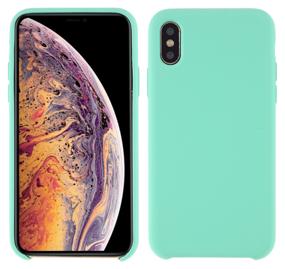 Flow Silicone Cover til iPhone X / XS-Grøn