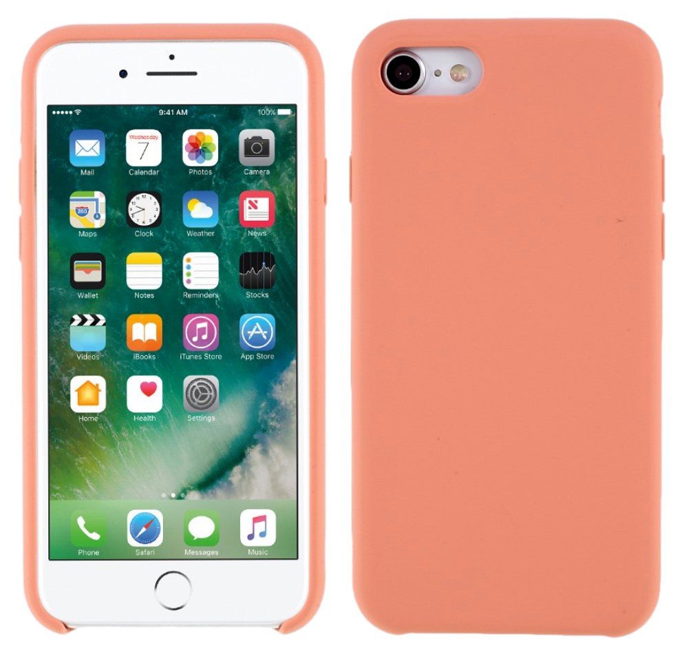 Silicone Cover til iPhone 7 / 8 / SE (2020)-Pink