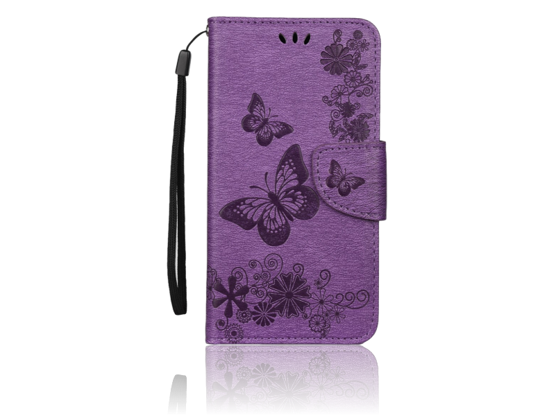 Lino Flip Cover til iPhone 11-Lilla