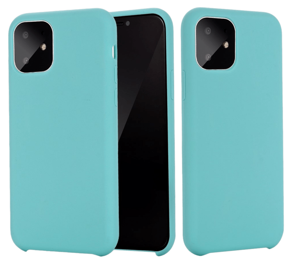 Matte Slim Silikone Cover til iPhone 11 Pro Max-Blå