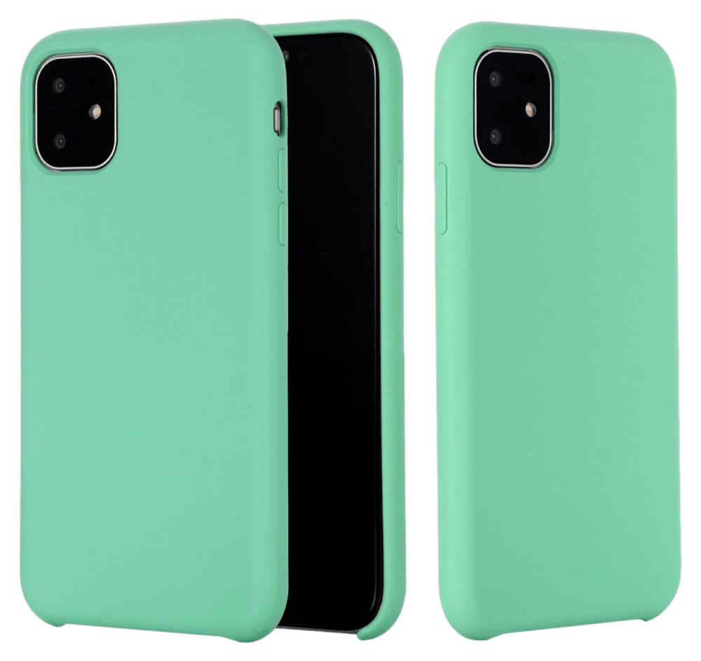 Matte Slim Silikone Cover til iPhone 11 Pro Max-Grøn