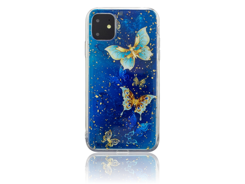 Evermart Blue Butterfly Tpu Cover Til Iphone 11 Iphone 11