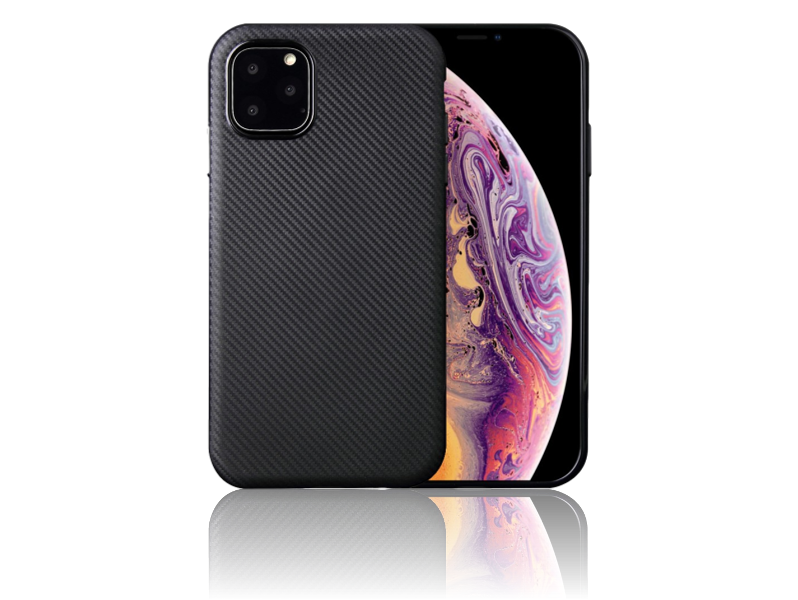 Carbon Fiber TPU Cover til iPhone 11 Pro Max