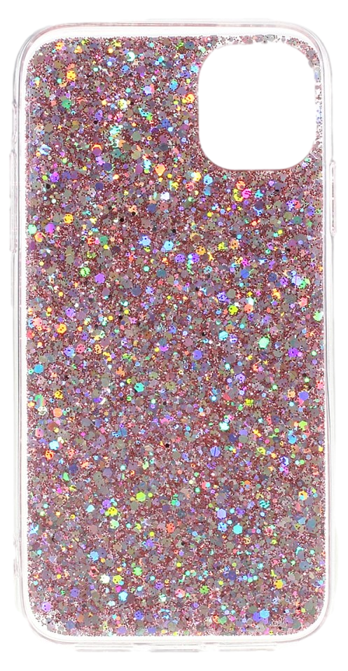 Rose Glitter TPU Cover til iPhone 11
