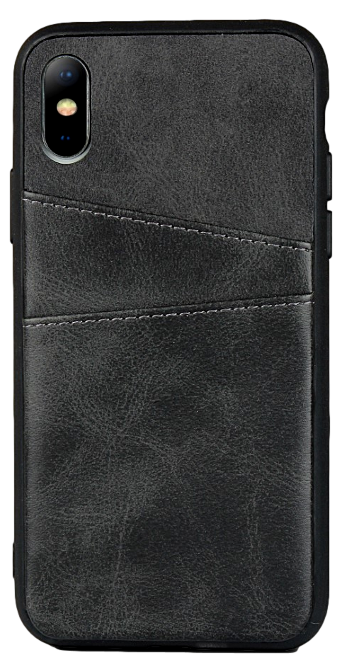 Guni PU Læder Cover til iPhone X / XS