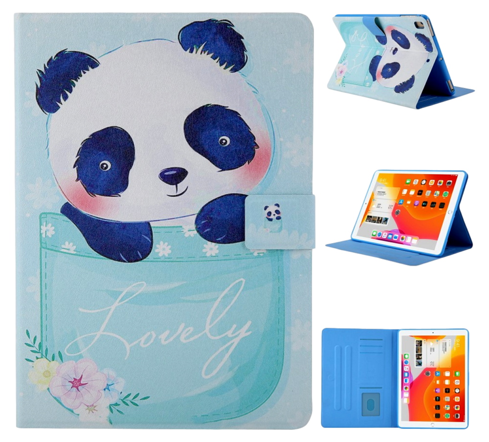 Panda Flip Cover til iPad 6. generation (A1893, A1954)