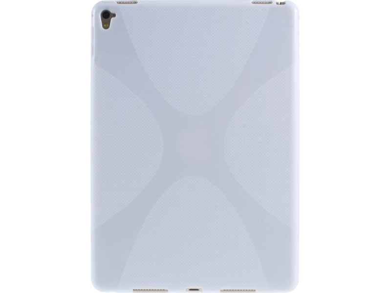 Cross transparent TPU cover til iPad Pro 9,7"-Hvid