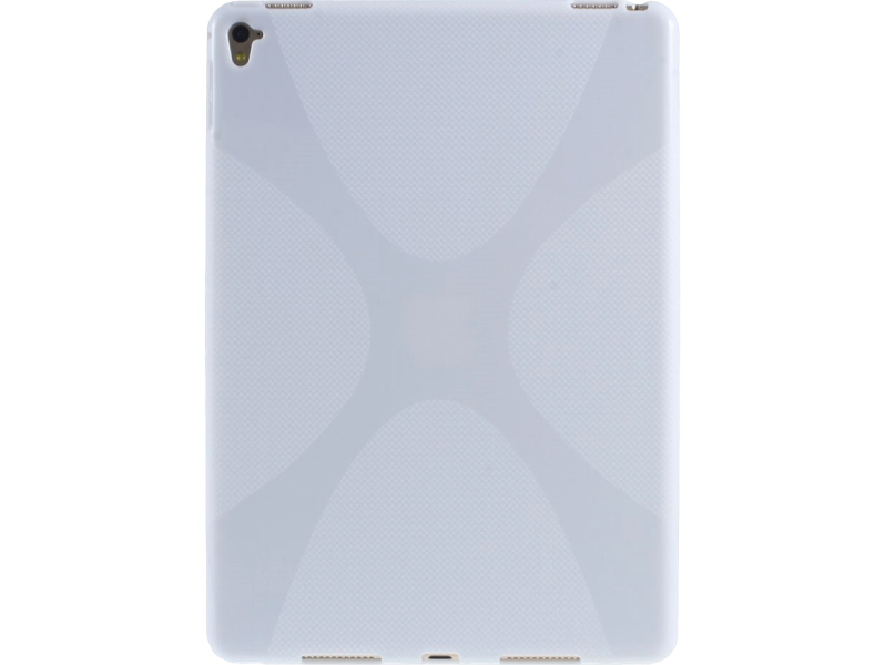 Evermart Cross Transparent Tpu Cover Til Ipad Pro 9,7"-Hvid Ipad Pro 9.7"