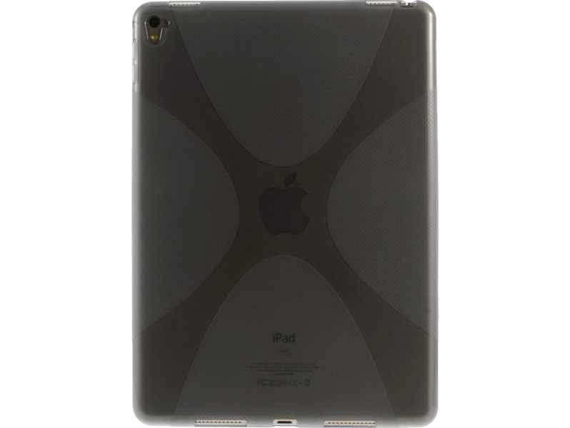 Cross transparent TPU cover til iPad Pro 9,7"-Mørkegrå
