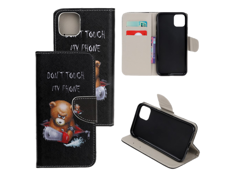 Angry Bear Flip Cover til iPhone 12 / 12 Pro