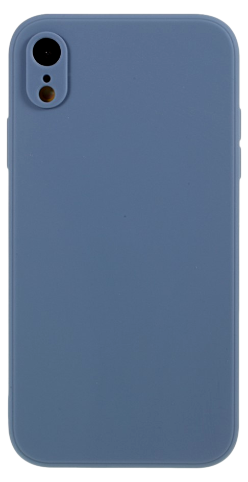 Soft Matte TPU Cover til iPhone XR-Mørkeblå