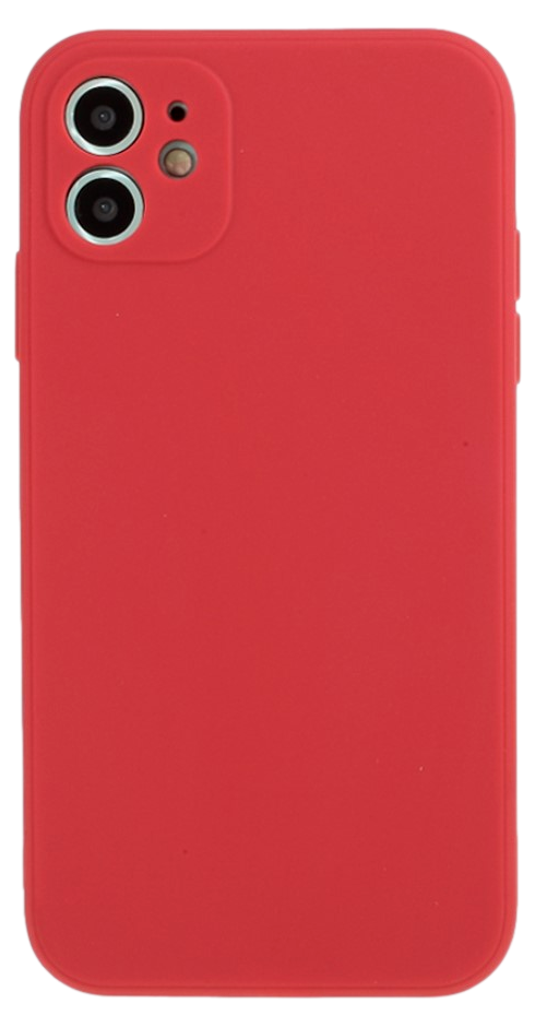 Soft Matte TPU Cover til iPhone 11-Rød