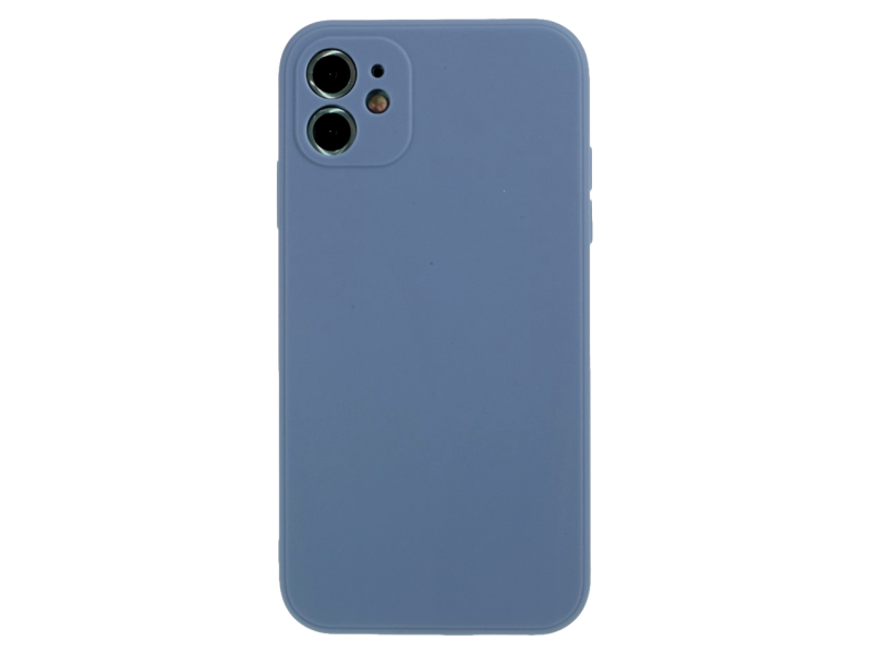 Soft Matte TPU Cover til iPhone 11-Mørkeblå