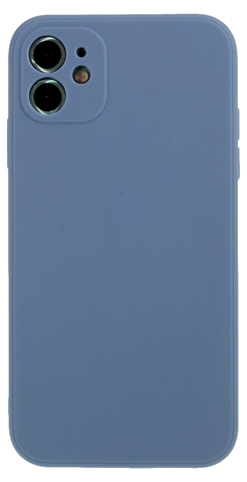 Soft Matte TPU Cover til iPhone 11-Blå