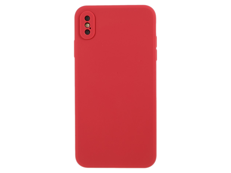 Matte TPU Cover til iPhone X / XS-Rød