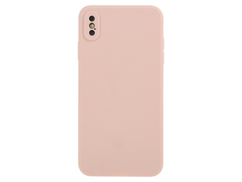 Matte TPU Cover til iPhone X / XS-Lyserød