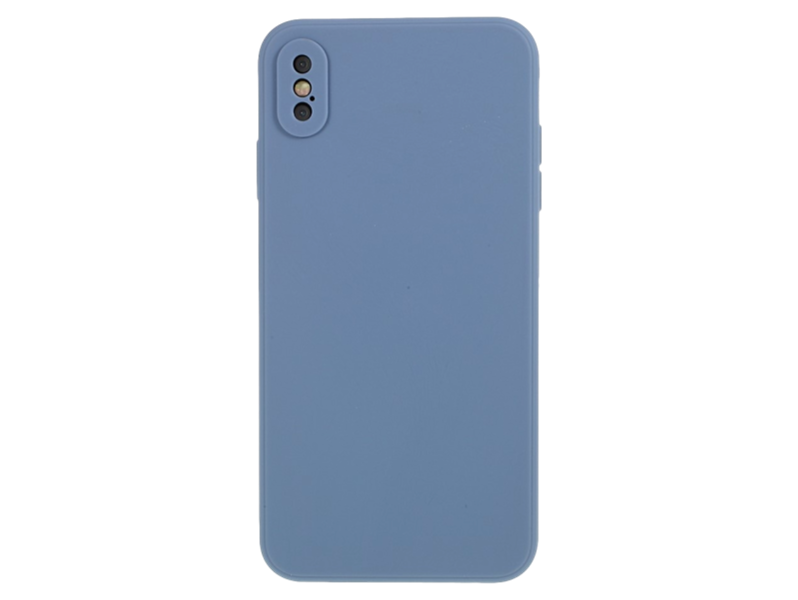 Matte TPU Cover til iPhone X / XS-Blå