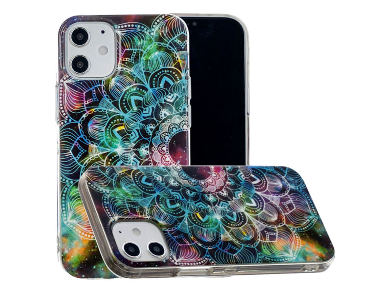 Mandala TPU Cover til iPhone 12 / 12 Pro