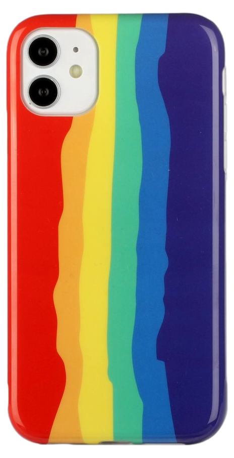 Rainbow TPU Cover til iPhone 11