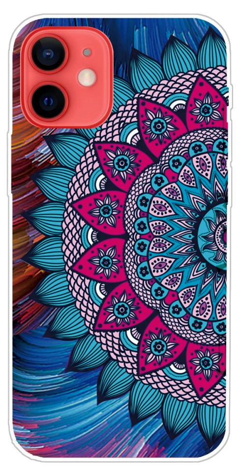 Mandala TPU Cover til iPhone 13 Mini