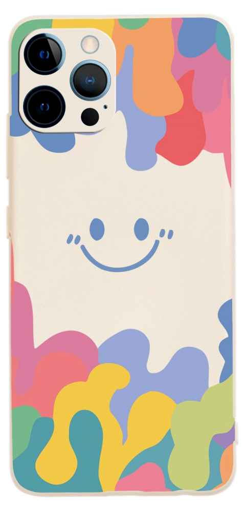 Smile Silikone Cover til iPhone 13 Pro Max