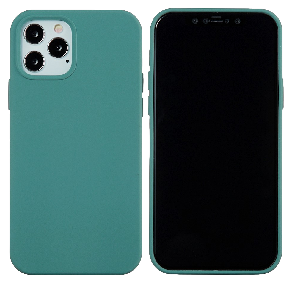 Soft Matte Silikone Cover til iPhone 13 Pro-Petroleum