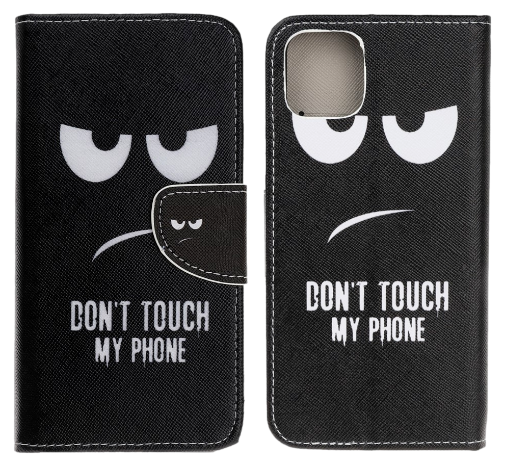 Don't Touch My Phone Flip Cover til iPhone 13 Mini