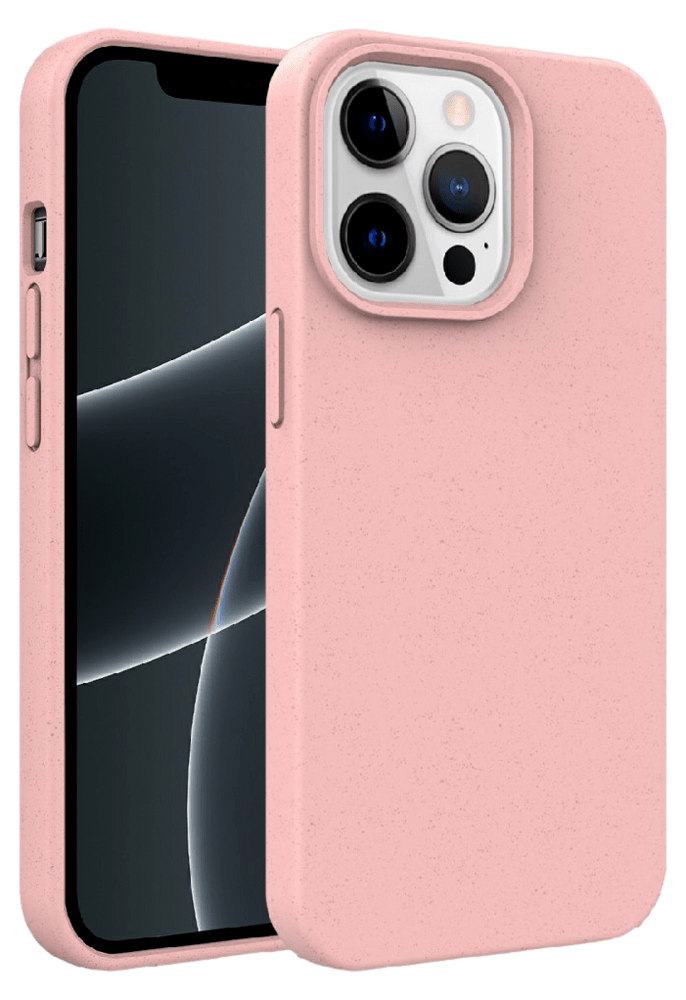 Soft Matte TPU Cover til iPhone 13 Pro Max-Lyserød