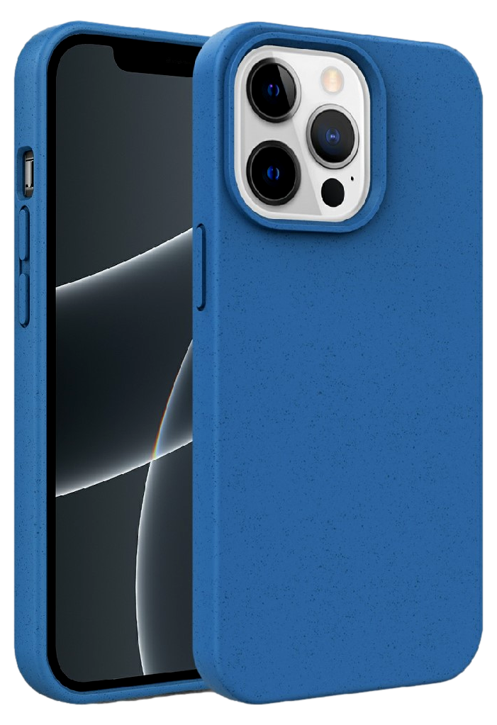 Soft Matte TPU Cover til iPhone 13 Pro Max-Blå
