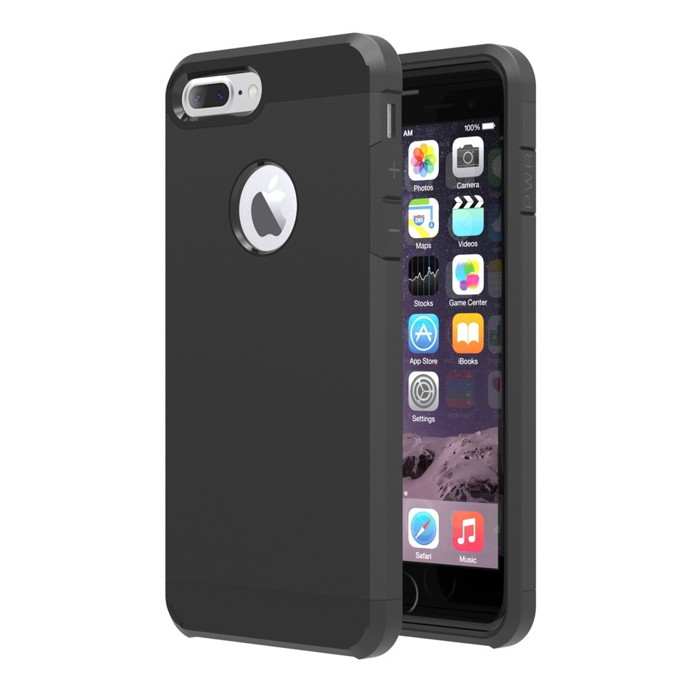Evermart Dega Cover Til Iphone 7 Plus/8 Plus-Sort Iphone 7 Plus