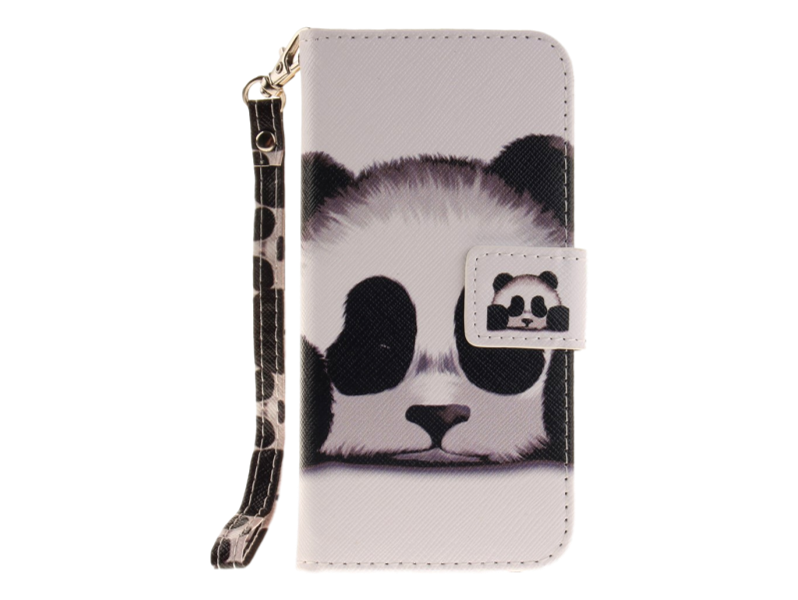 Panda Flip Cover til iPhone 7 / 8 / SE (2020)