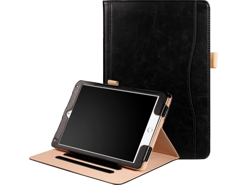 Hedera flipcover i PU læder til iPad Pro 9,7" / iPad Air 1 / iPad Air 2-Sort
