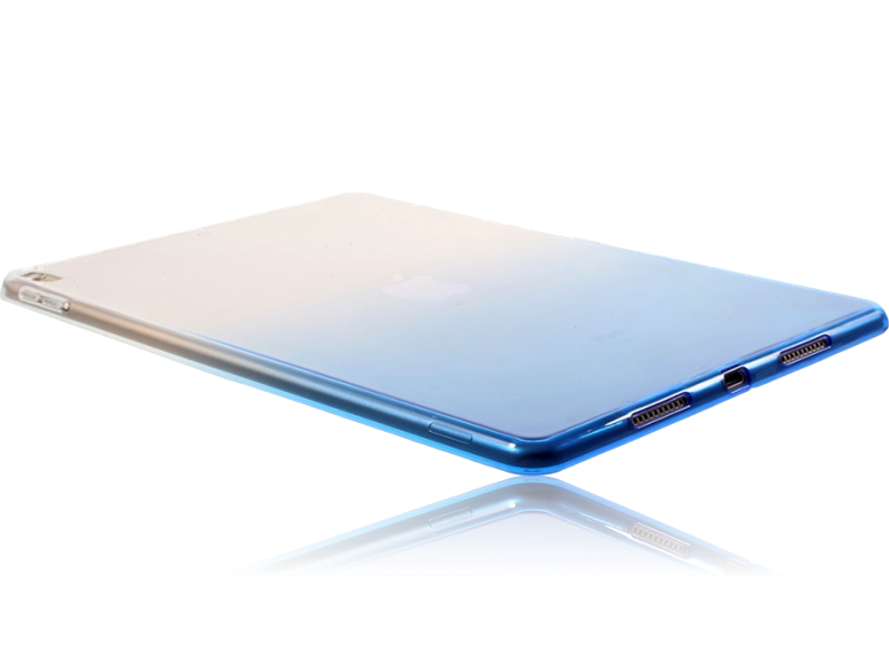 Cupar transparent TPU cover til iPad Pro 10,5"-Blå
