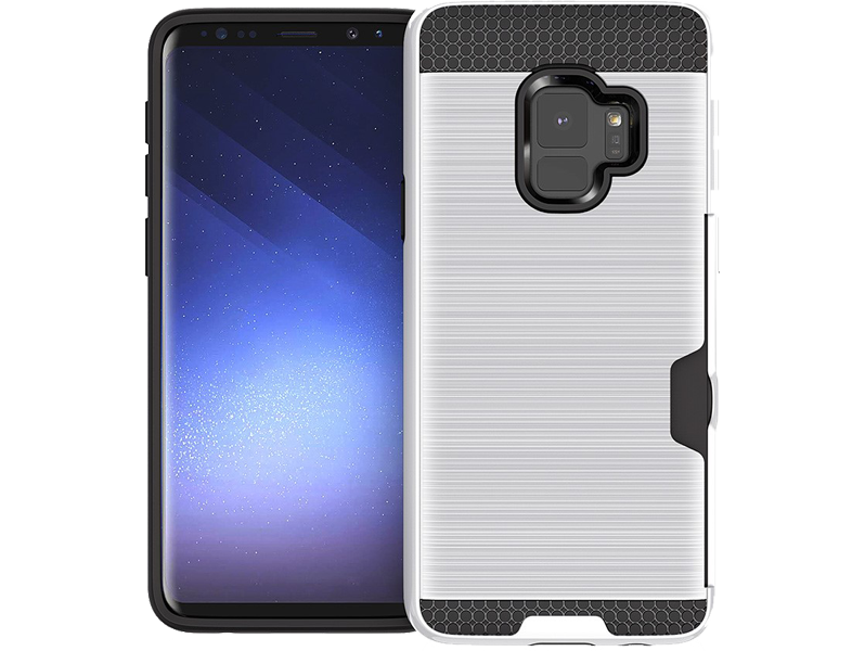 Cipolletti Tpu Hybrid Cover Til Samsung Galaxy S9-Hvid